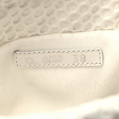 Christian Dior Resille Calfskin Womens Dior Solar Ankle Boots 38 White 6 of 9
