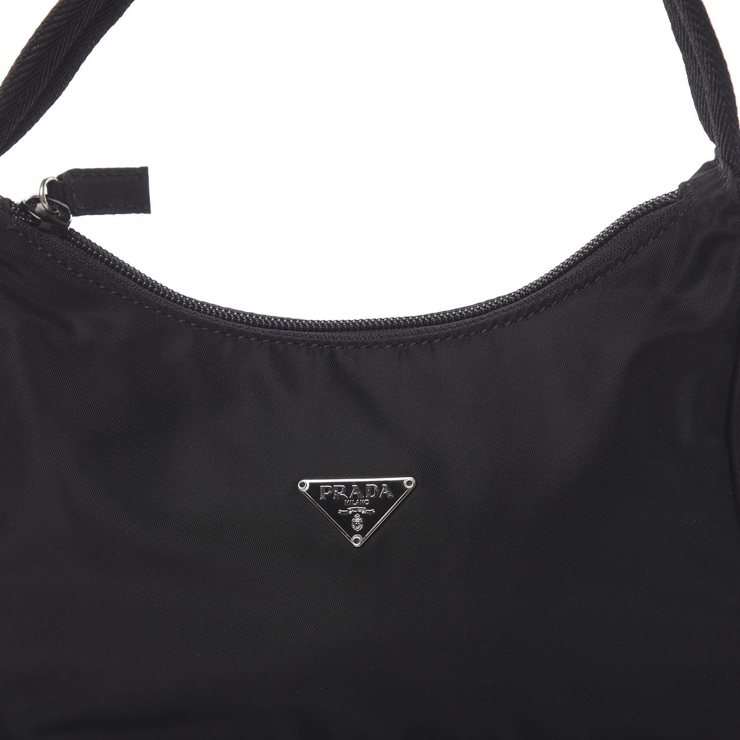 Tessuto Nylon Sport Shoulder Bag Black