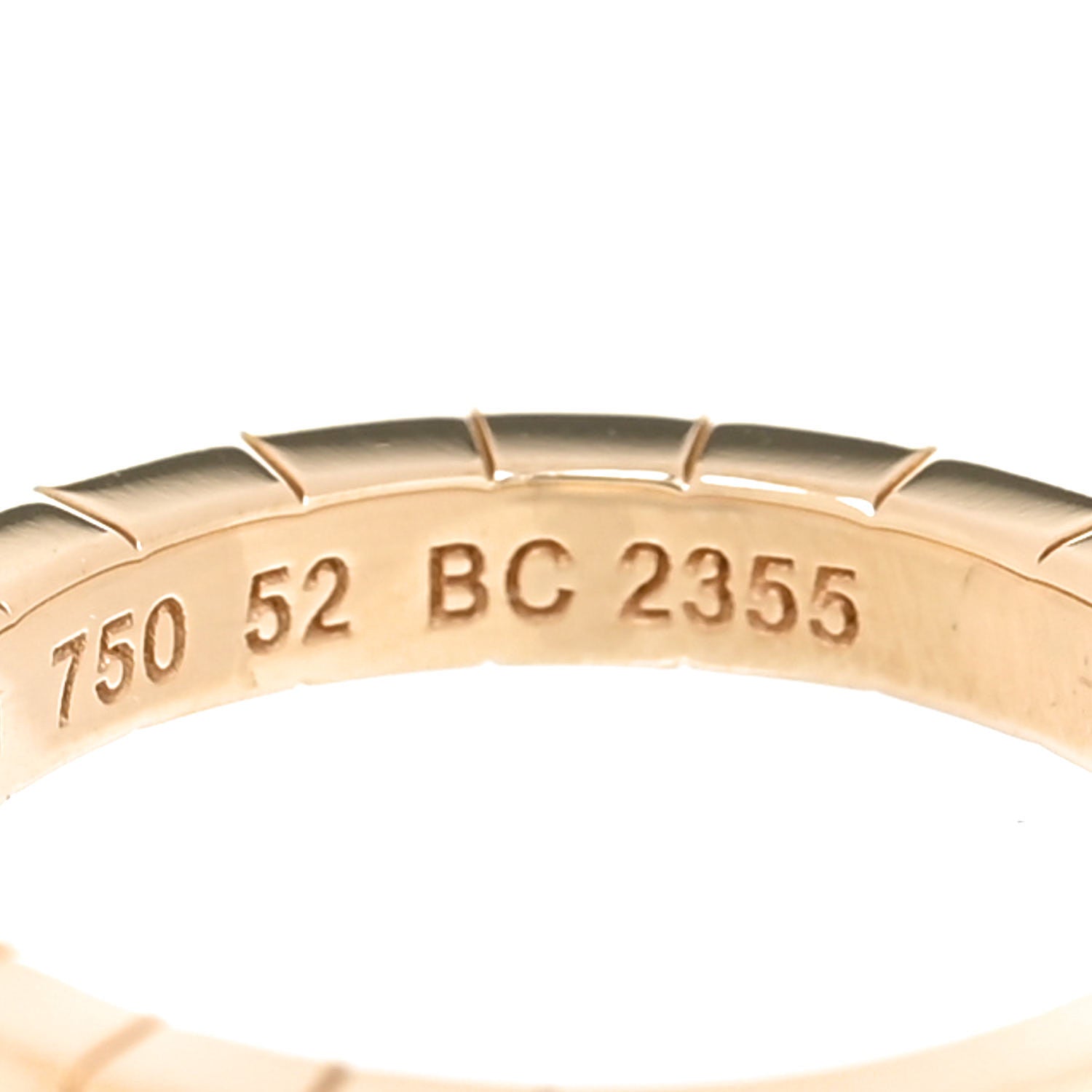 Cartier 18K Yellow Gold Lanieres Ring 52 6 5 of 5