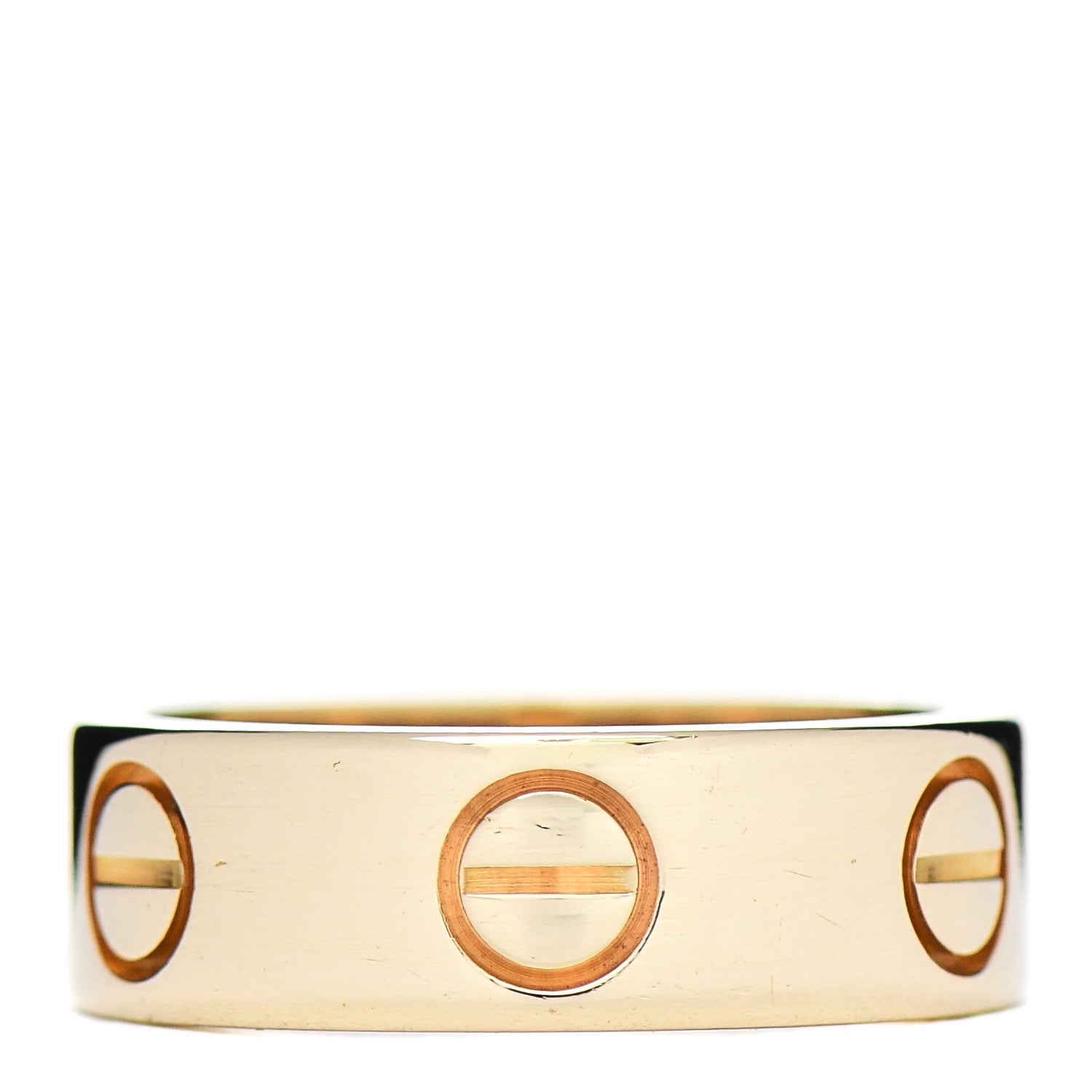 Cartier 18K Yellow Gold 5.5mm LOVE Ring 47 4 3 of 4
