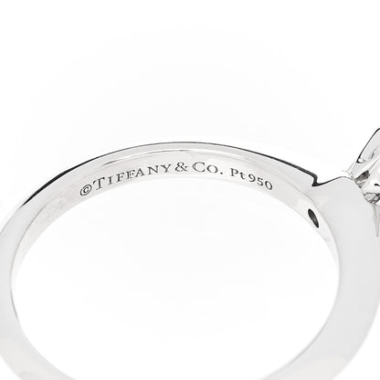 Tiffany Platinum Diamond .26ct Solitaire Engagement Ring 48 4.5 6 of 6