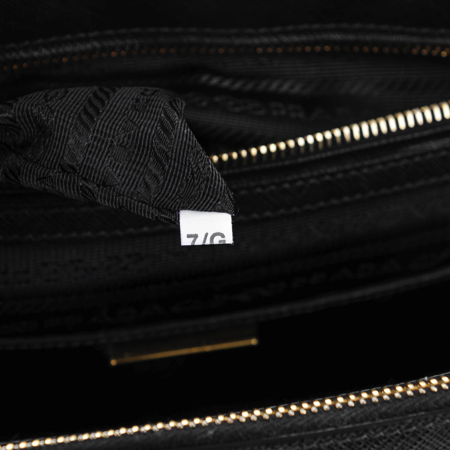 Prada Saffiano Medium Galleria Double Zip Tote Black 8 of 8