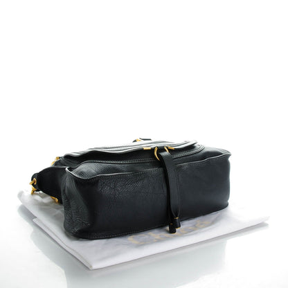 Chloe Calfskin Medium Marcie Satchel Black Bat 4 of 7
