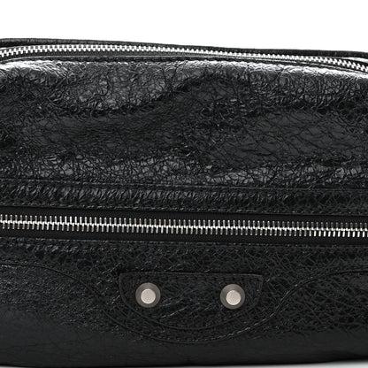 Balenciaga Lambskin Classic Hardware Neo Lift Hip Bag Black 8 of 10