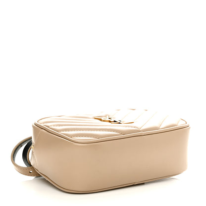 Saint Laurent Calfskin Matelasse Monogram Lou Belt Bag Natural 4 of 10