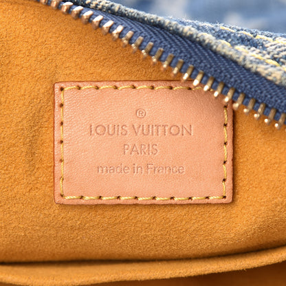 Louis Vuitton Monogram Denim Baggy PM Blue 6 of 14
