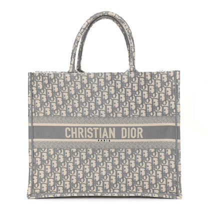 Christian Dior Oblique Large Book Tote Grey 1 of 14