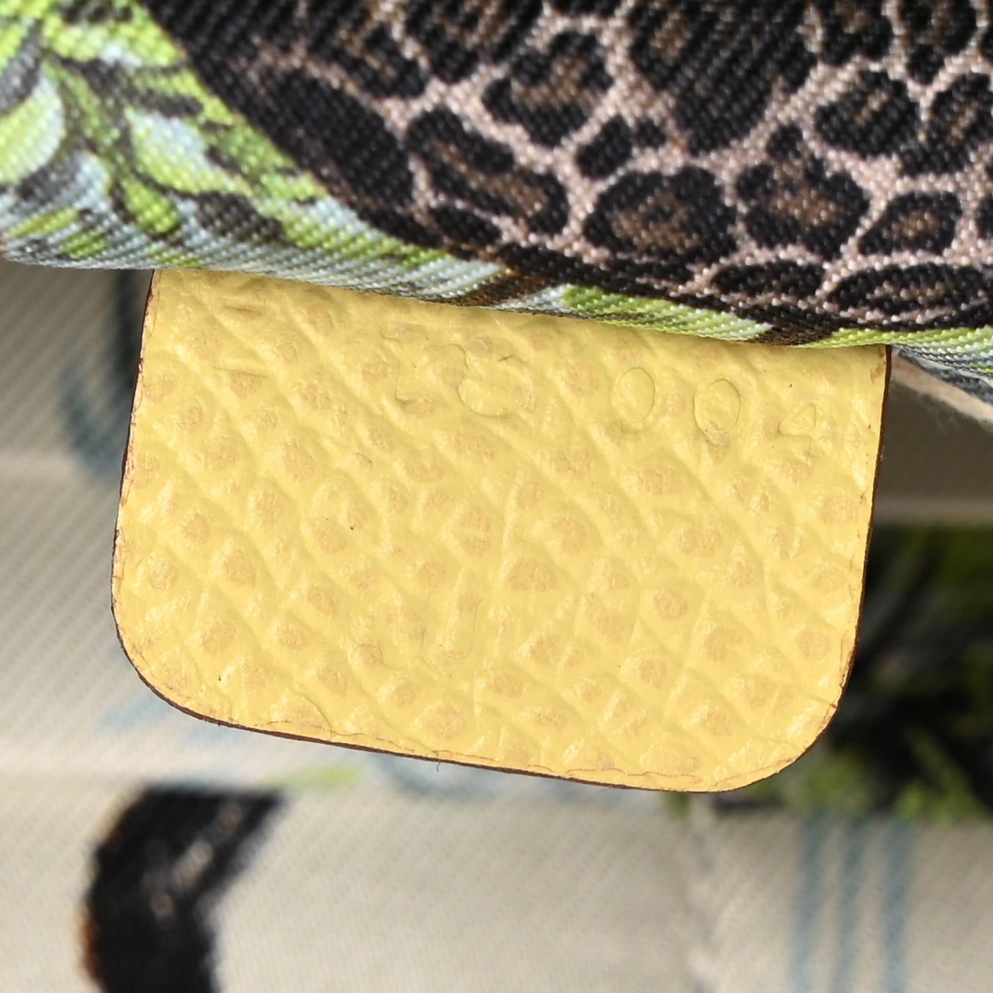 Epsom Silk'In Wallet Jaune Poussin Nata