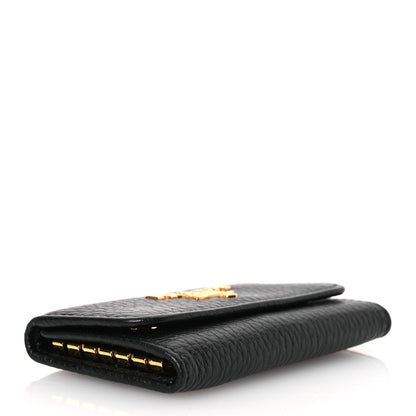 Prada Vitello Grain Move 6 Key Holder Black 4 of 9