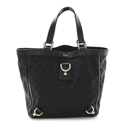 Gucci Monogram Small Abbey Tote Black 1 of 10