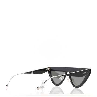 Fendi Acetate Metal Defender Sunglasses FF 0371/S Black 2 of 5