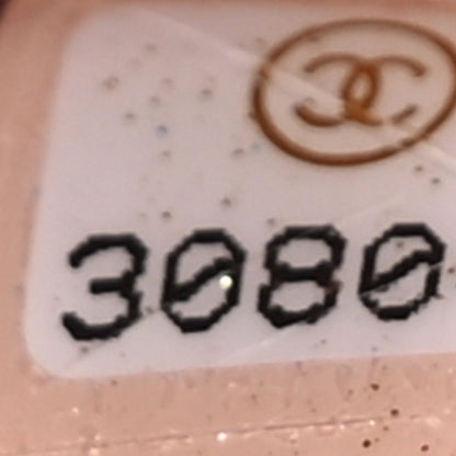 Chanel Caviar Quilted Medium Curvy Pouch Cosmetic Case Light Pink 7 of 9