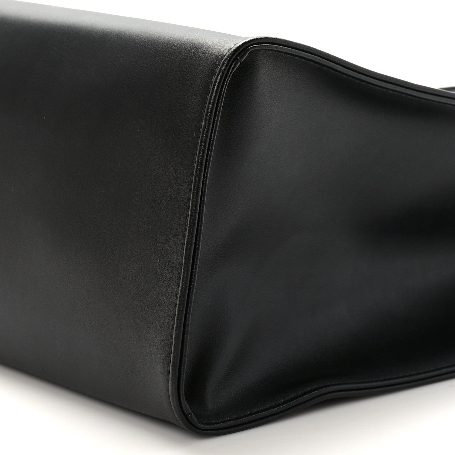 Telfar Vegan Leather Medium Shopping Bag Black 8 of 8
