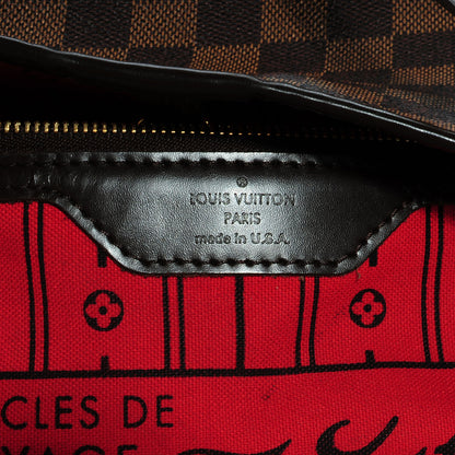 Louis Vuitton Damier Ebene Neverfull GM 6 of 7