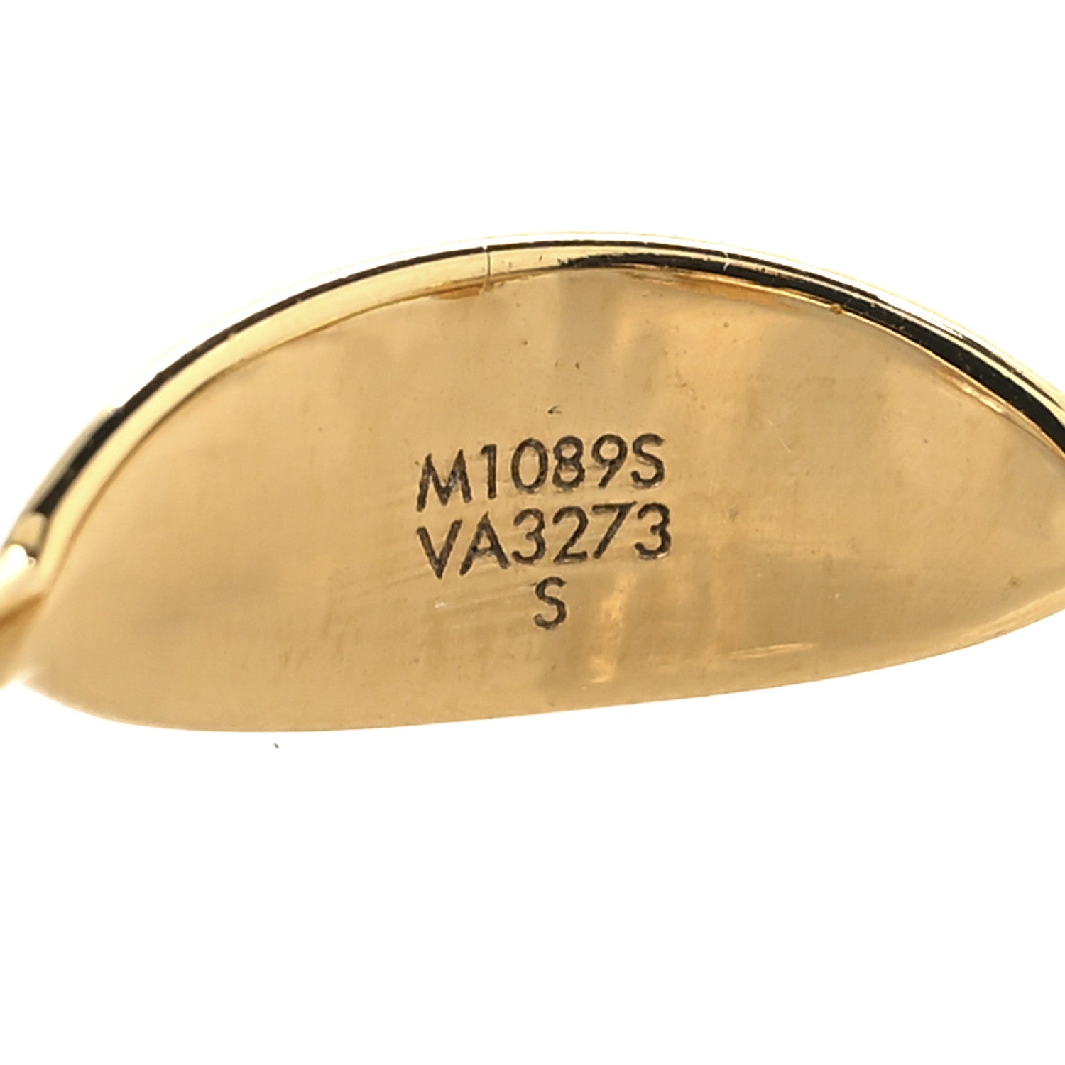 Louis Vuitton Metal LV In The Sky Double Ring S 50 5.25 Gold 4 of 5