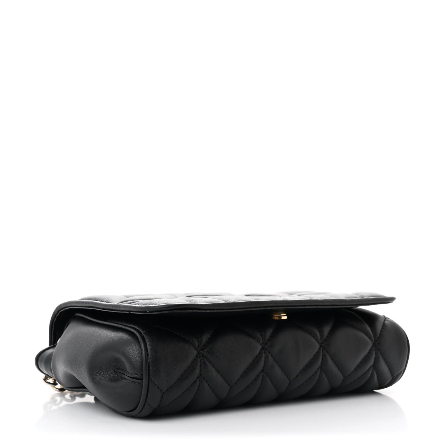 Calfskin Diondra Belt Bag Black