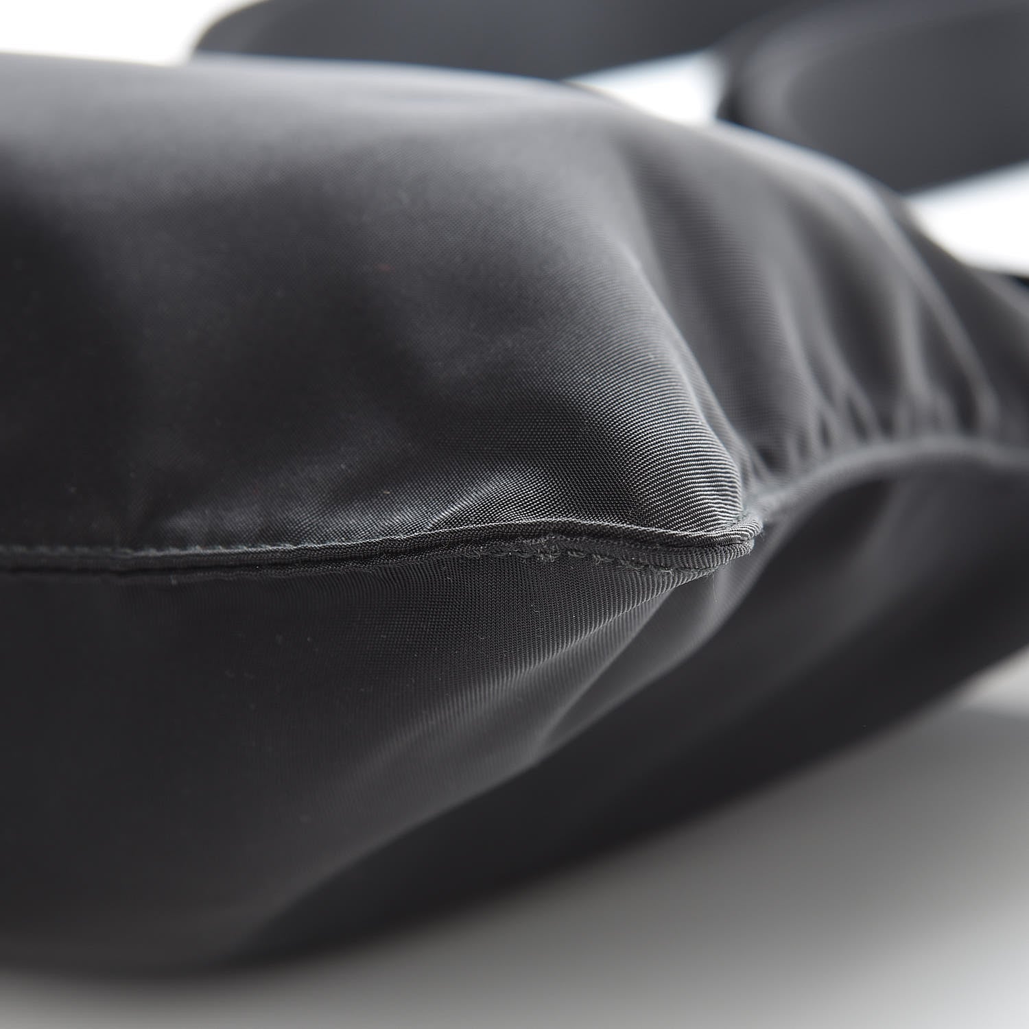 Prada Nylon Flat Messenger Bag Black 9 of 9