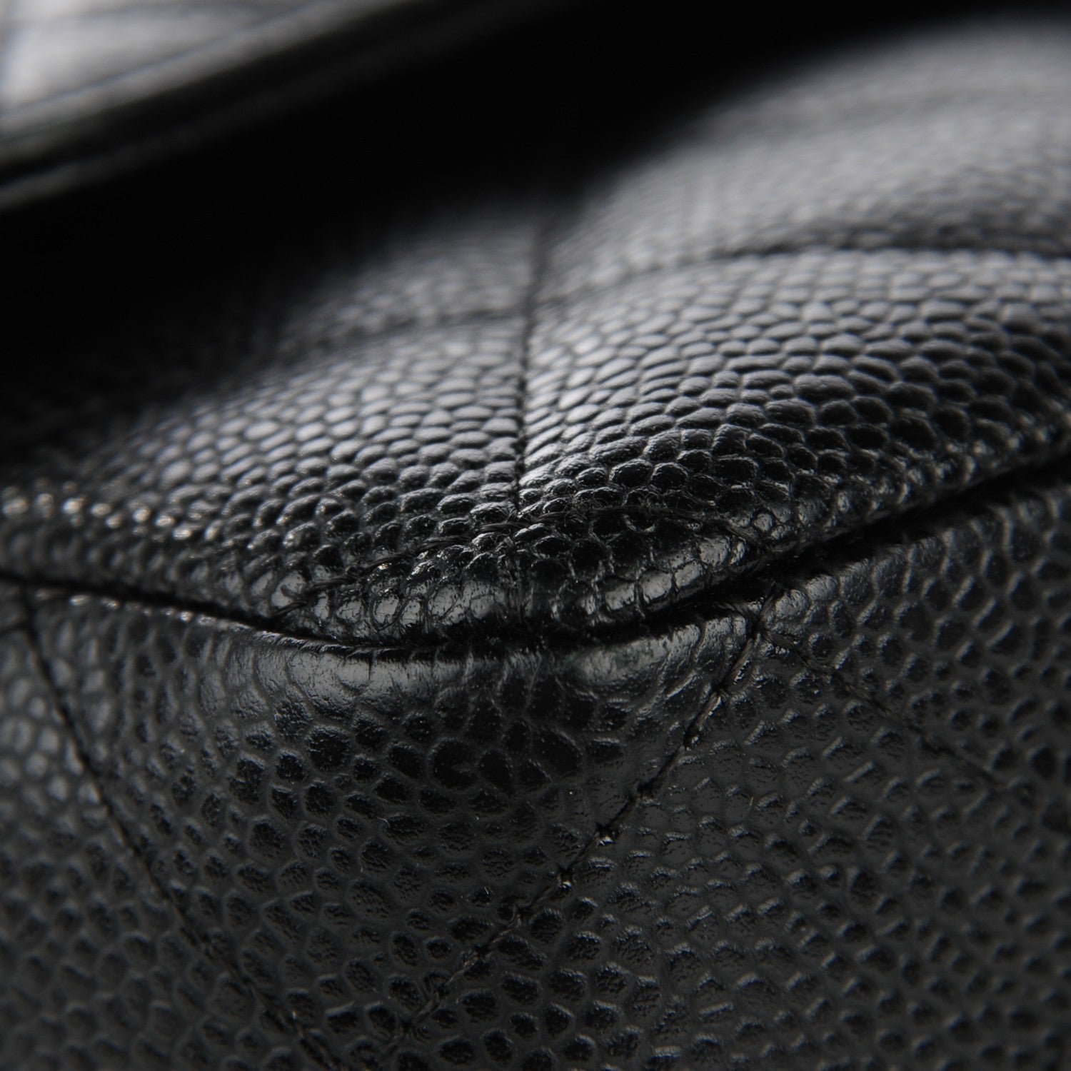 Chanel Caviar Quilted Jumbo Single Flap Black 11 of 11