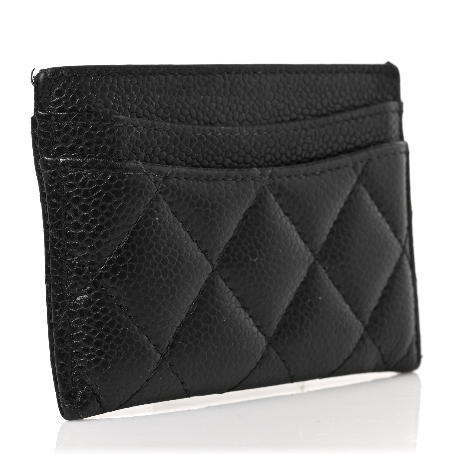 Chanel Caviar Quilted Card Holder Black 3 of 8