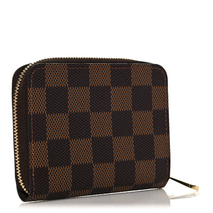 Louis Vuitton Damier Ebene Zippy Coin Purse 3 of 9