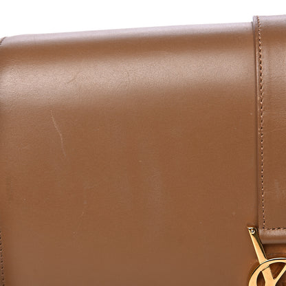 Saint Laurent Smooth Calfskin Medium Classic Monogram Universite Bag Dark Beige 9 of 17