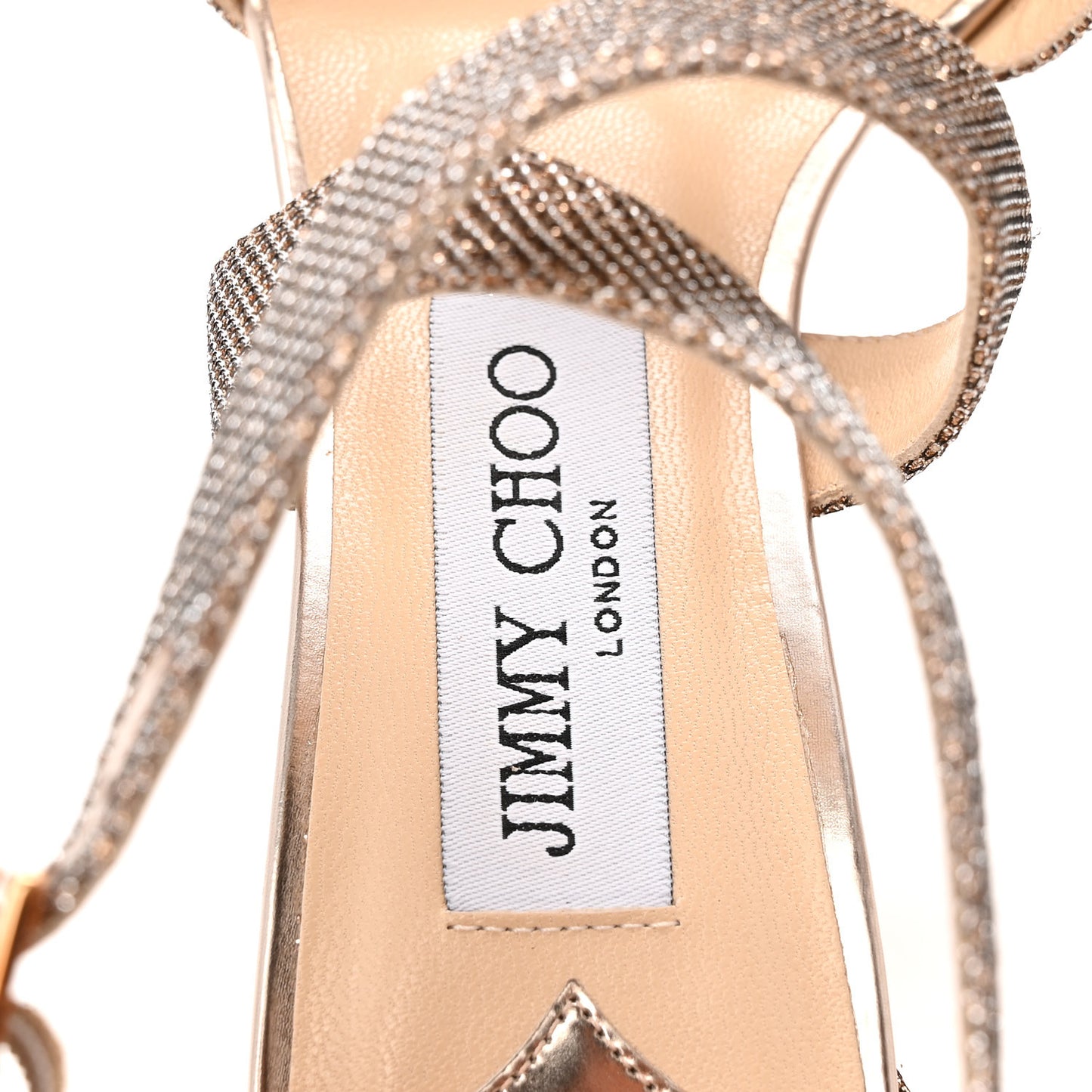Lame Glitter Lottie Sandal 36.5 Macaroon