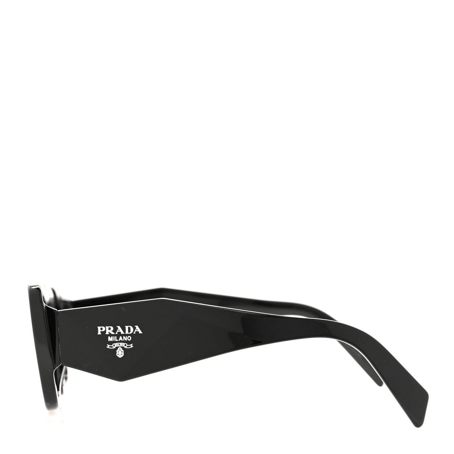 Prada Acetate Symbole Sunglasses SPR 08Y Black 2 of 7