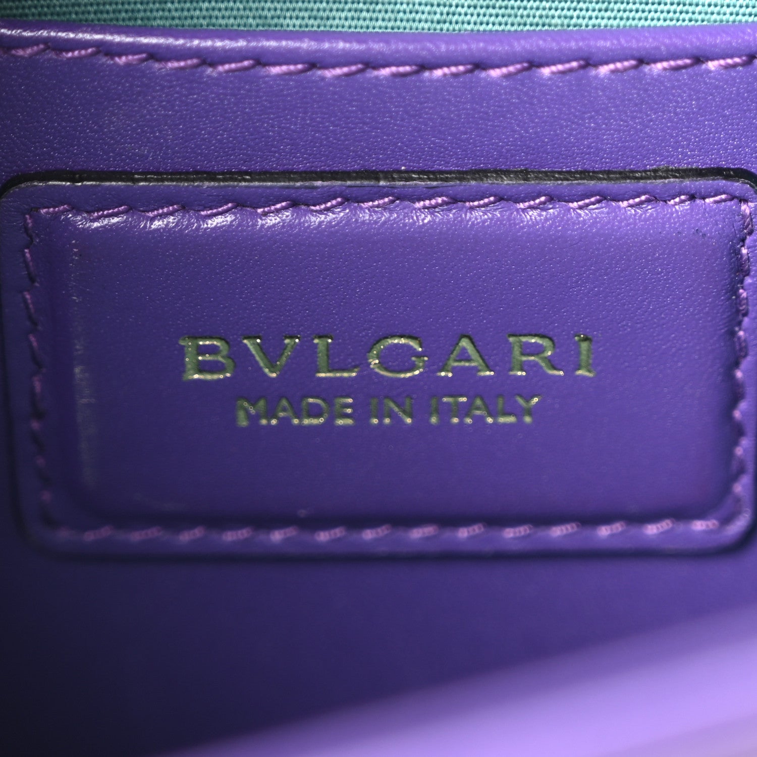 Bulgari Calfskin Small Serpenti Forever Snake Strap Crossbody Bag Amethyst 7 of 11