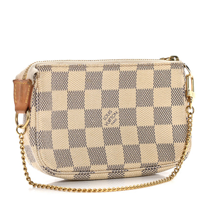 Louis Vuitton Damier Azur Mini Pochette Accessories 3 of 13
