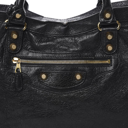 Balenciaga Agneau Giant 12 Gold Hardware City Black 9 of 26