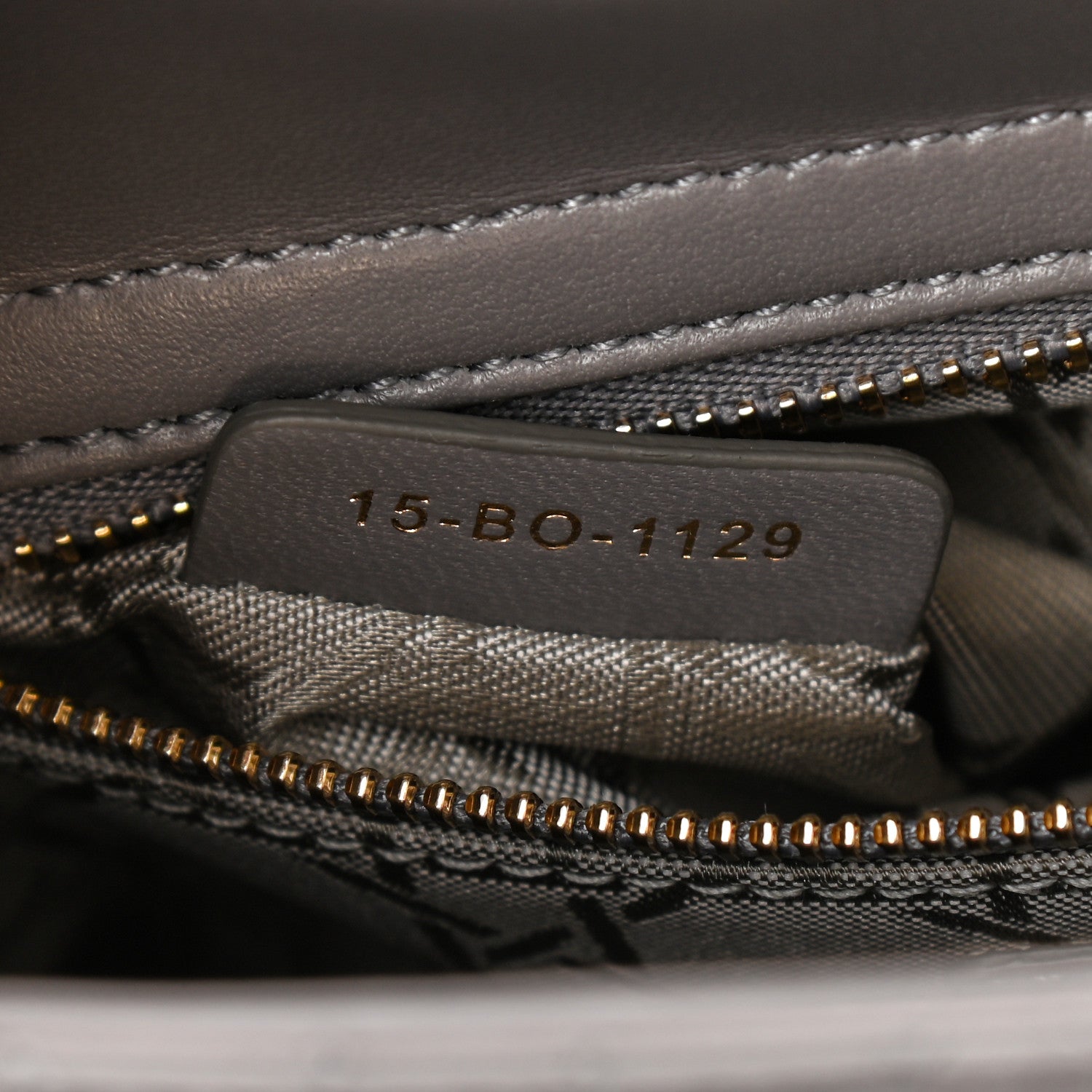 Christian Dior Lambskin Cannage Small My ABCDior Lady Dior Grey 7 of 9