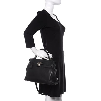 Hermes Swift Kelly 32 Black 3 of 10