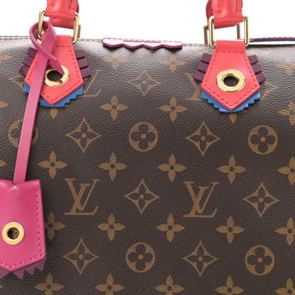 Louis Vuitton Monogram Totem Speedy 30 Flamingo 8 of 10