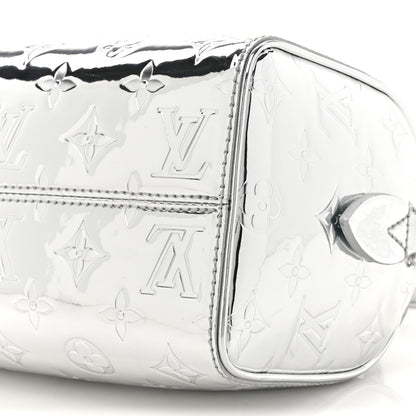 Louis Vuitton Monogram Miroir Speedy Bandouliere 20 Silver 8 of 9