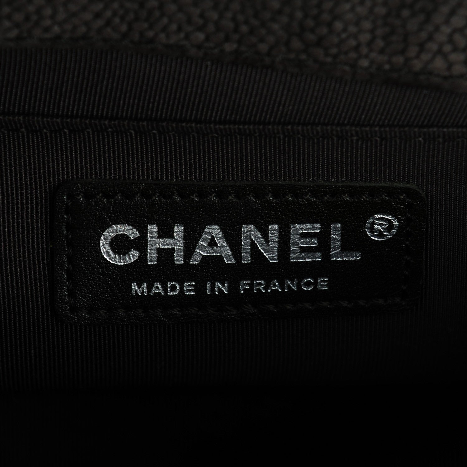 Chanel Iridescent Caviar Quilted Small Boy Flap Dark Grey 6 of 8