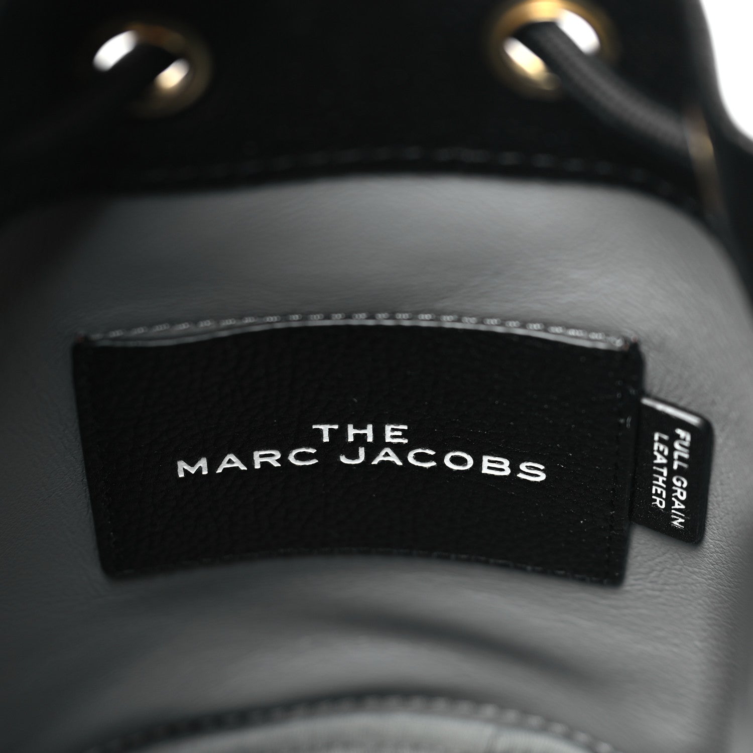 Marc Jacobs Grained Calfskin The Bucket Bag Black 6 of 10