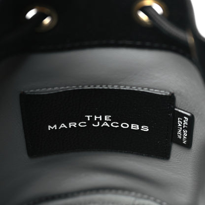 Marc Jacobs Grained Calfskin The Bucket Bag Black 6 of 10