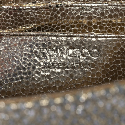 Jimmy Choo Glitter Fabric Finley Mini Shoulder Bag Champagne 6 of 11