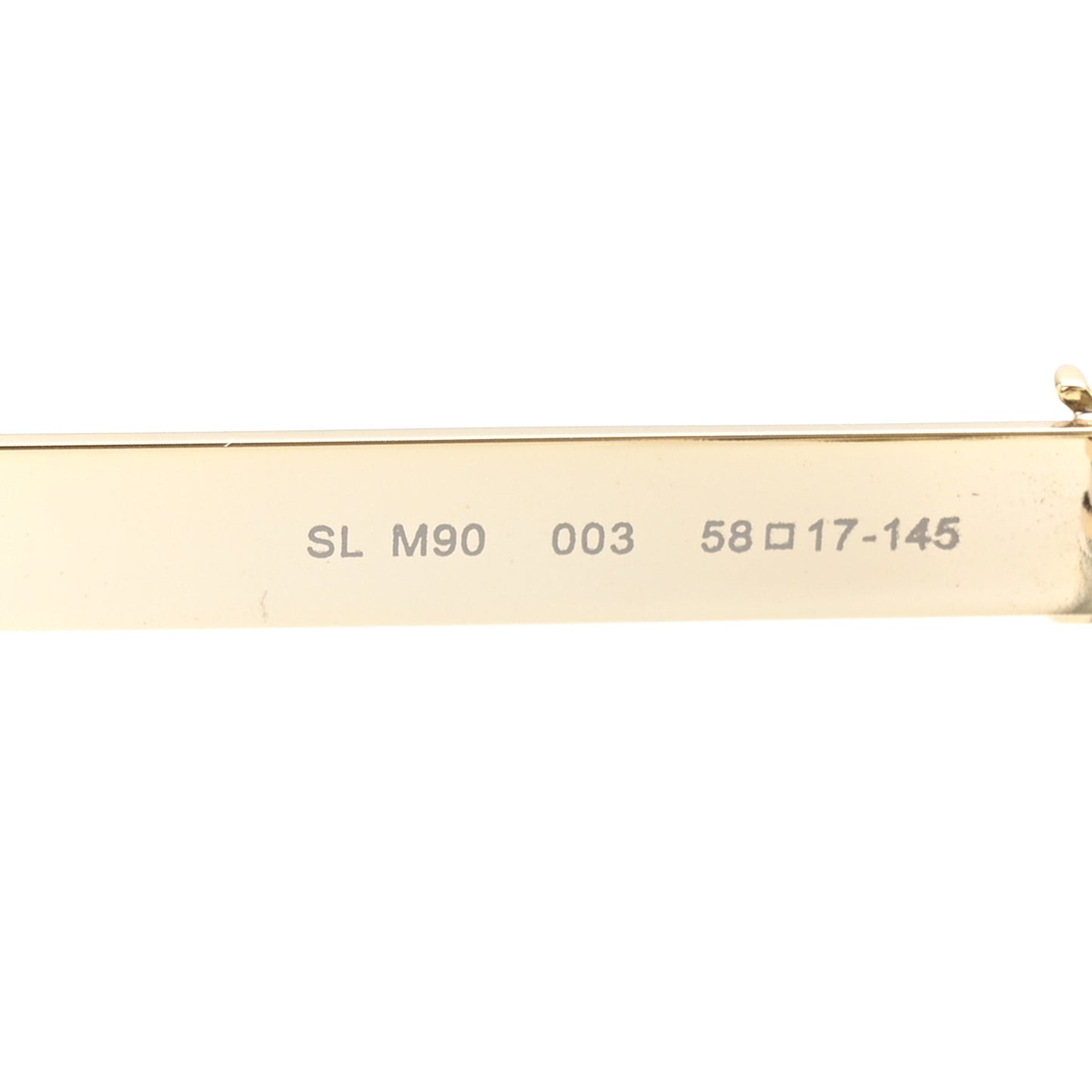 Metal SL M90 Cat Eye Sunglasses Gold