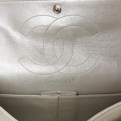 Chanel Metallic Lambskin Quilted 2.55 Reissue 226  Pale Gold 6 of 13