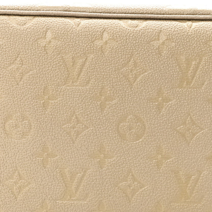 Louis Vuitton Empreinte Monogram Giant Neverfull MM Tourterelle 9 of 9