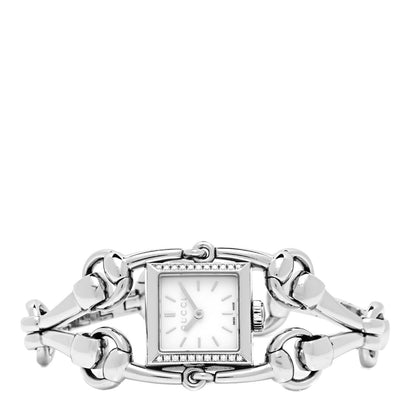 Gucci Stainless Steel Diamond Bezel Mother of Pearl 20mm Signoria Quartz Watch 2 of 5