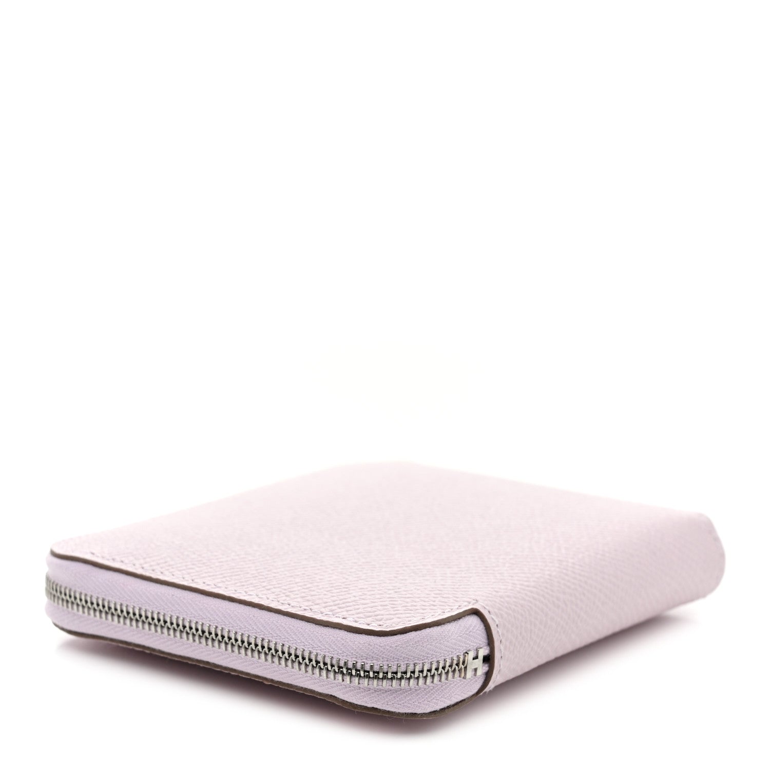 Hermes Epsom Silk'In Compact Wallet Mauve Pale Bleu Paradis Perle 4 of 8