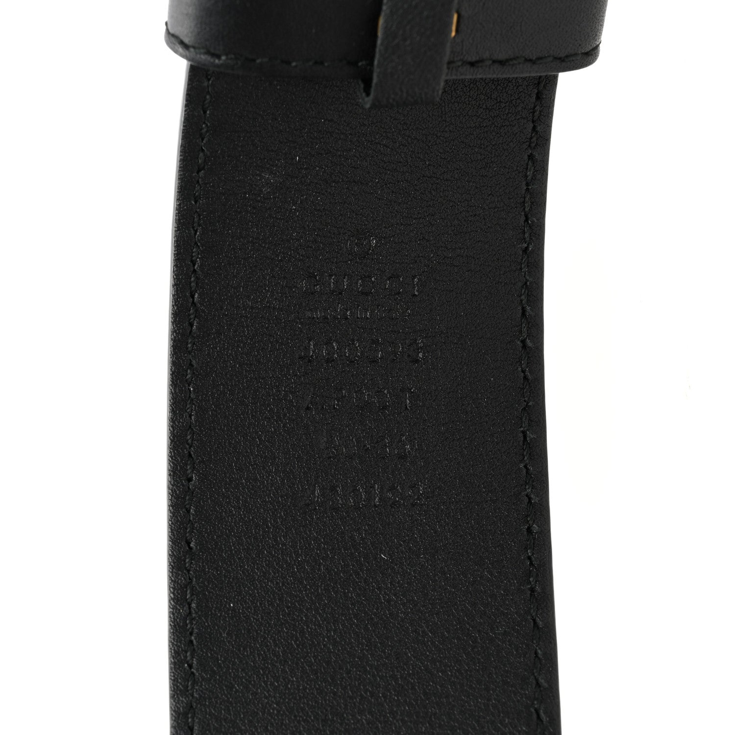 Gucci Calfskin Double G 40mm Belt 90 36 Black 3 of 5