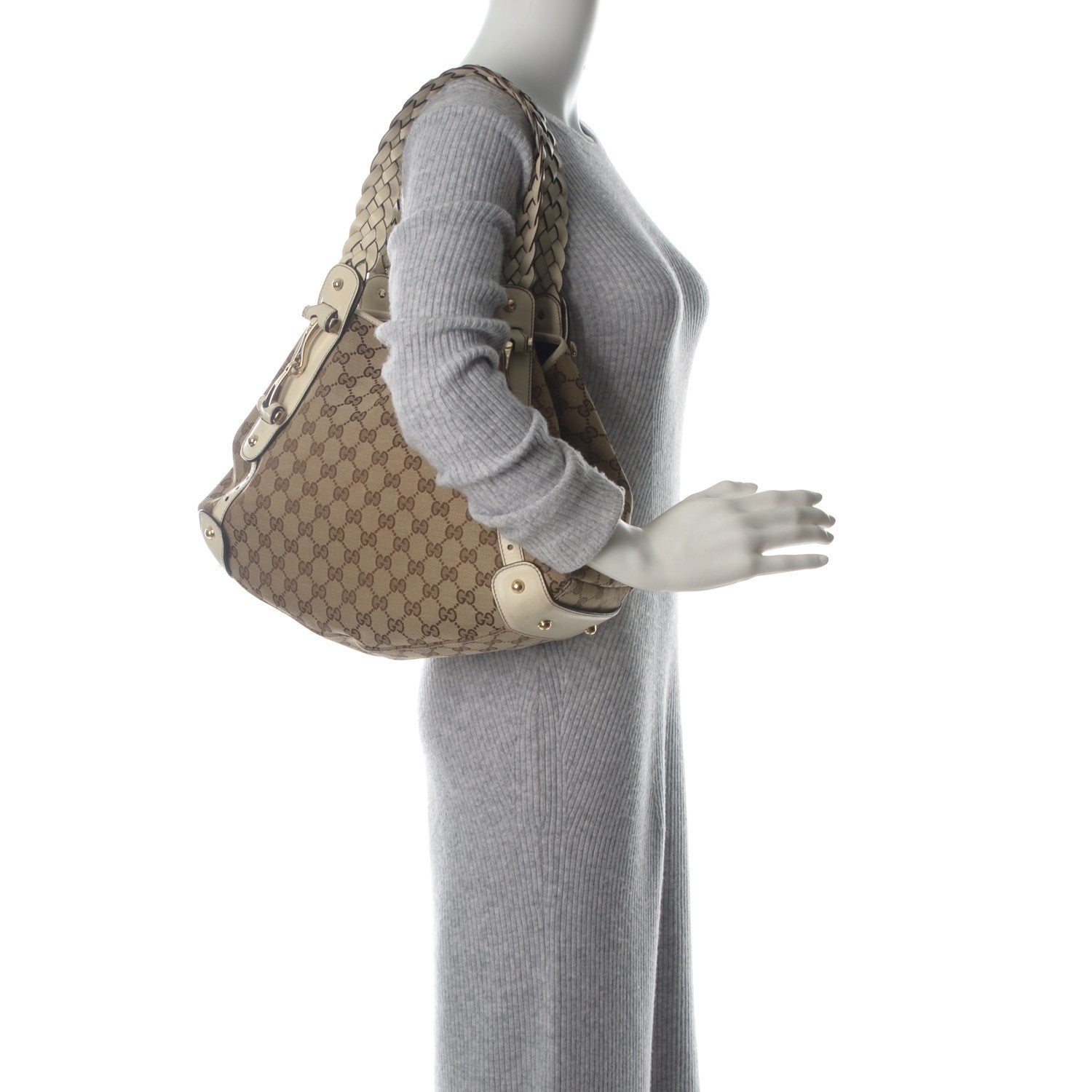 Gucci Monogram Small Pelham Shoulder Bag Off White 2 of 7