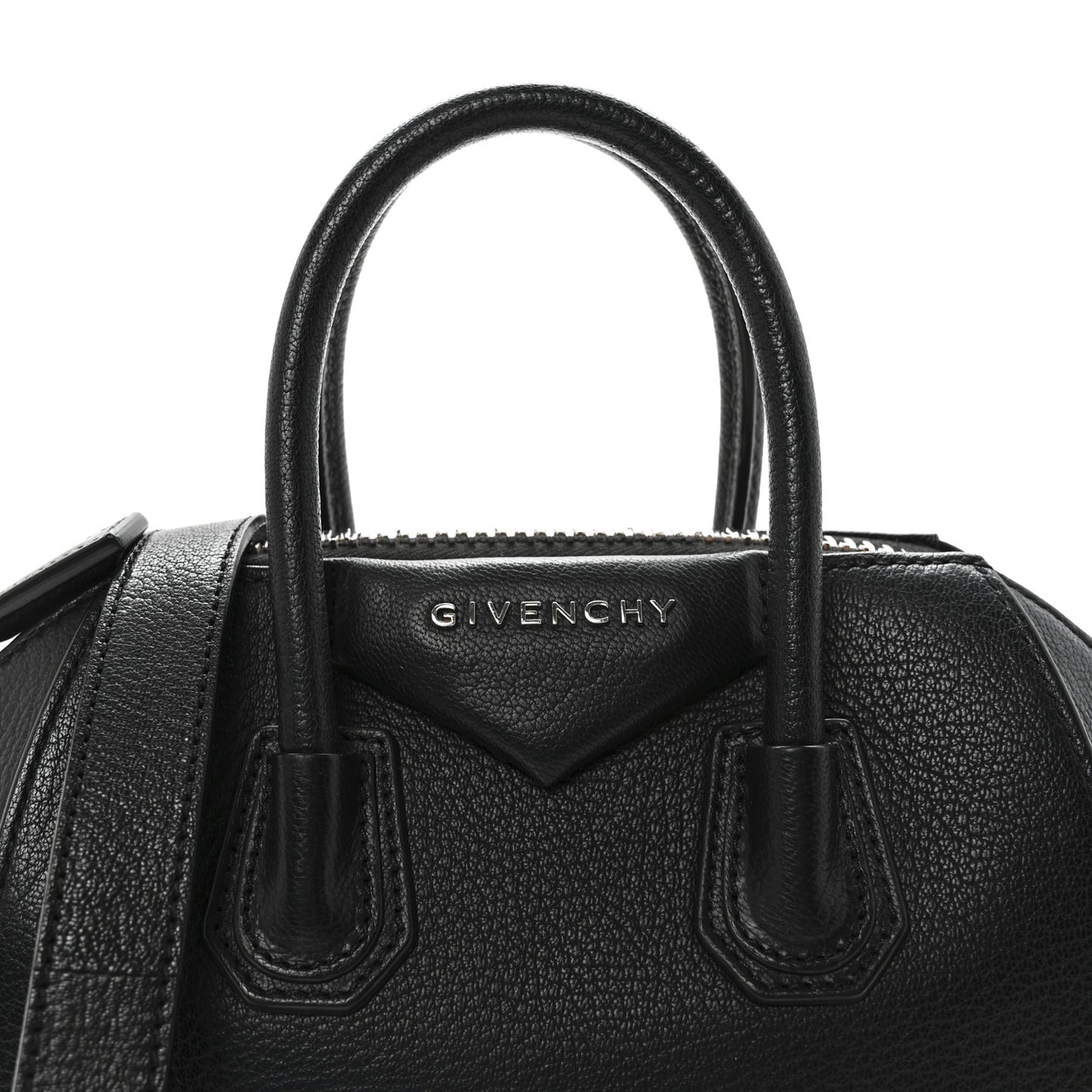 Sugar Goatskin Mini Antigona Black