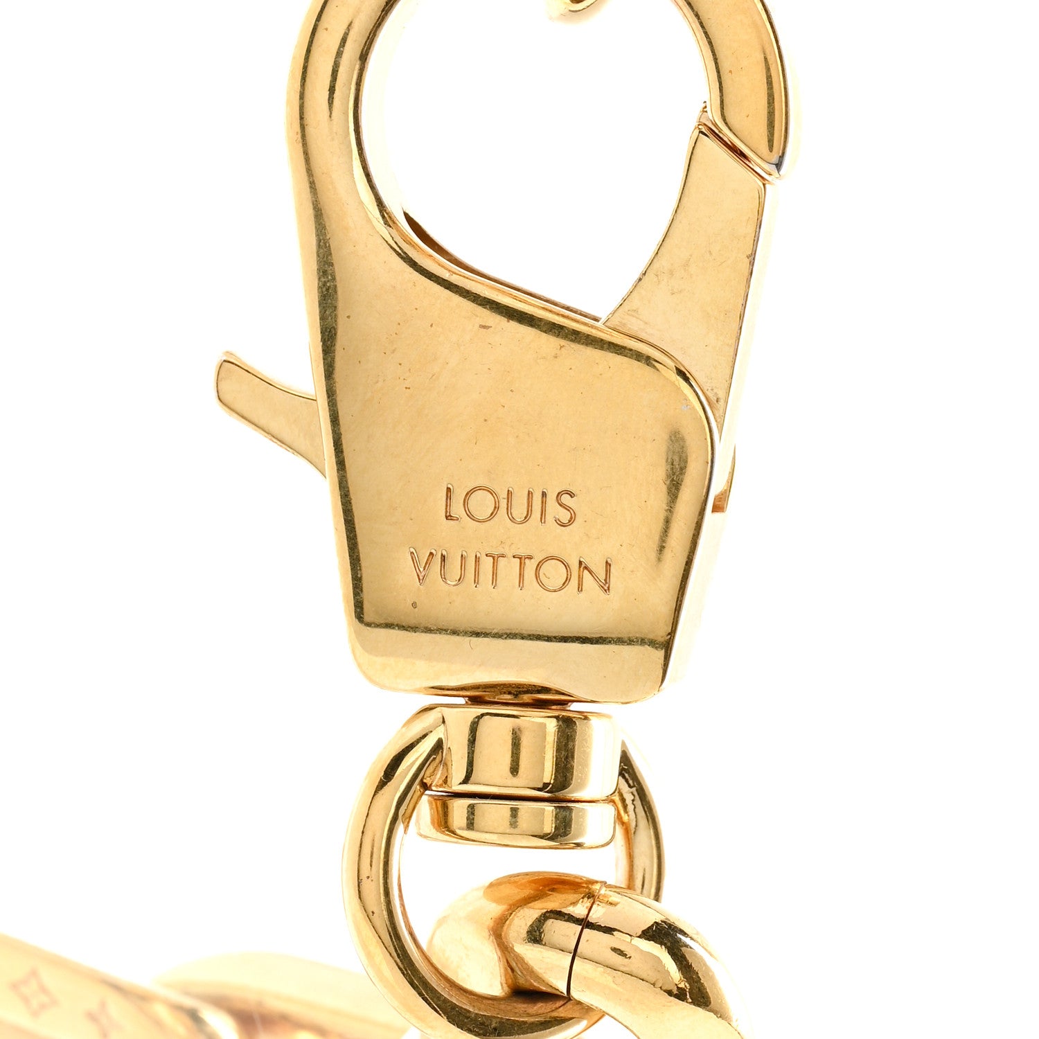 Louis Vuitton LV Edge Necklace MM Gold 5 of 5