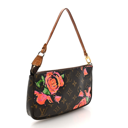 Louis Vuitton Monogram Roses Pochette Accessories 4 of 9