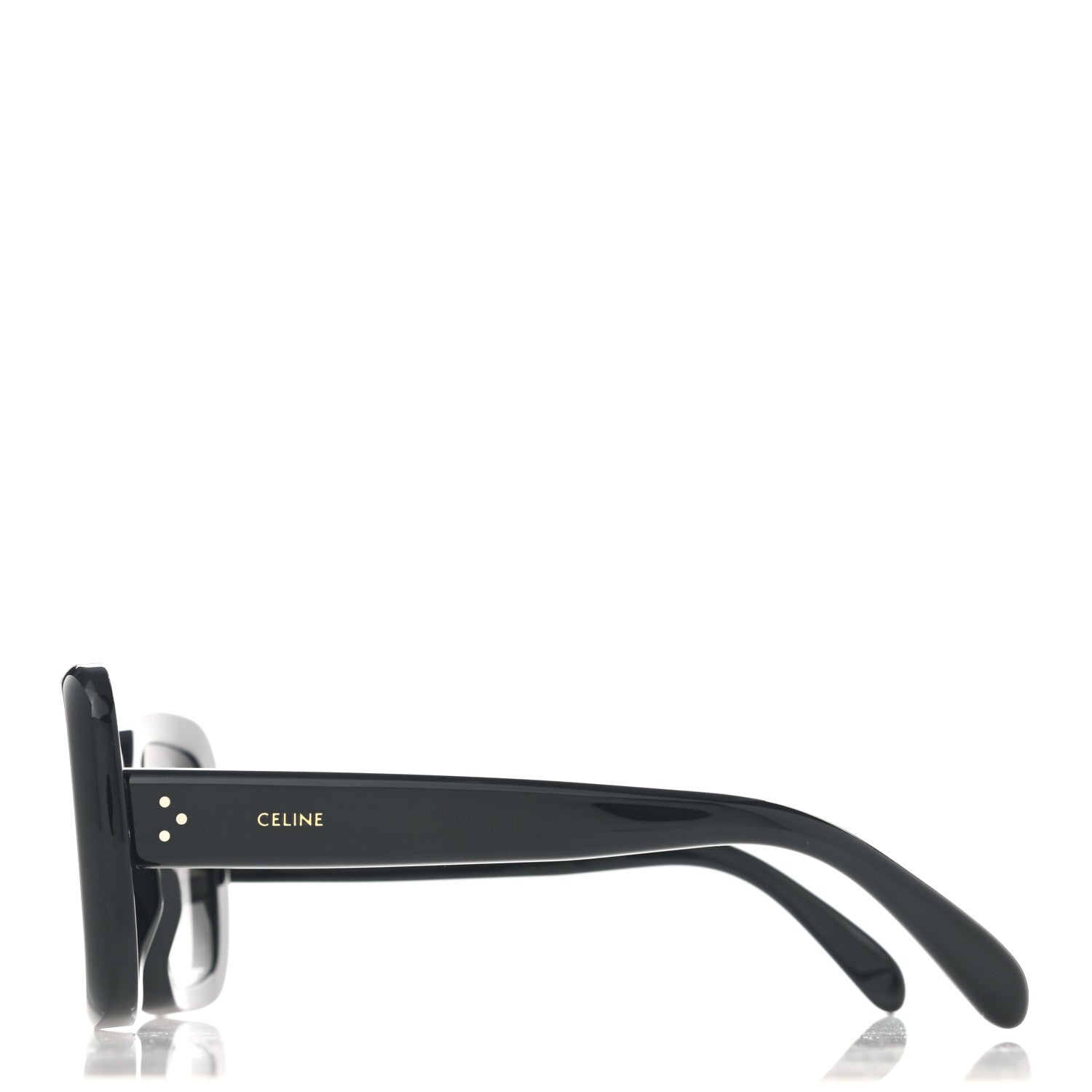 Celine Acetate Sunglasses CL401621 Black 3 of 8
