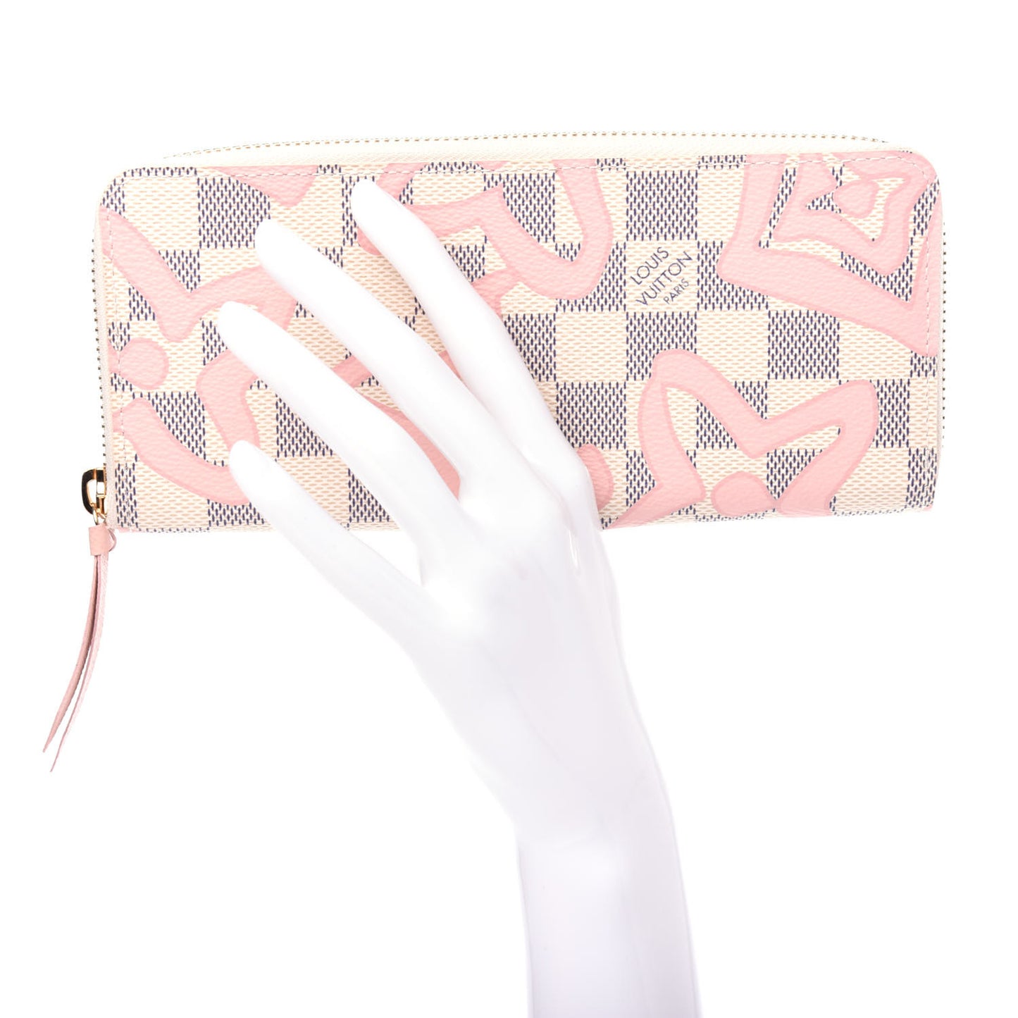 Damier Azur Tahitienne Clemence Wallet